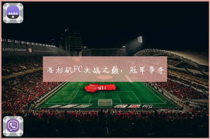 洛杉矶FC决战之巅，冠军争夺
